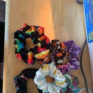 Homemade scrunchies